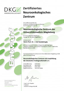 Zertifiziertes Neuroonkologisches Zentrum DKG